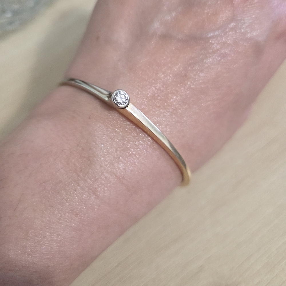 14k Pascal Lacroix Diamond Bracelet